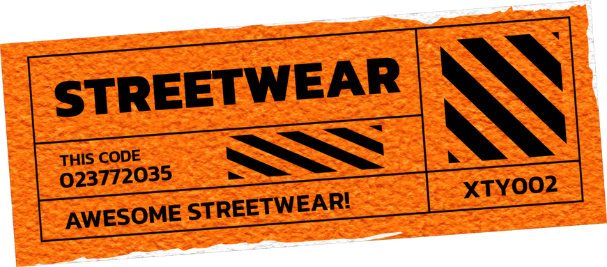 Streetwear elements Sticker